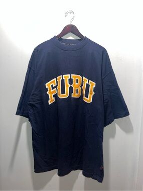 👕🌶 Y2K Vintage Fubu "Stitched Arch Spellout" T-Shirt
